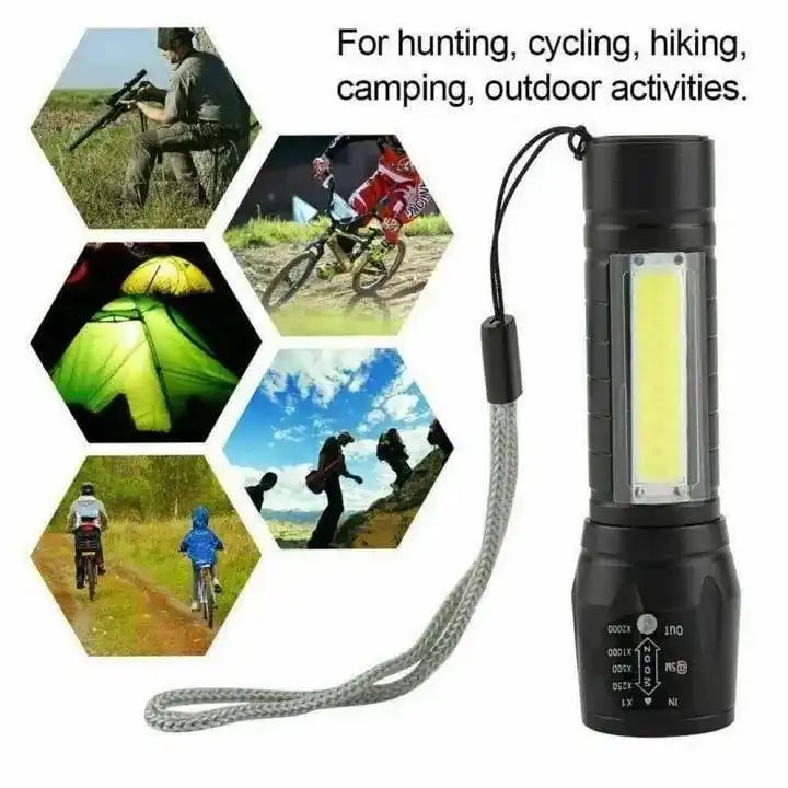 Portable USB Rechargeable Super Bright Mini Flashlight
