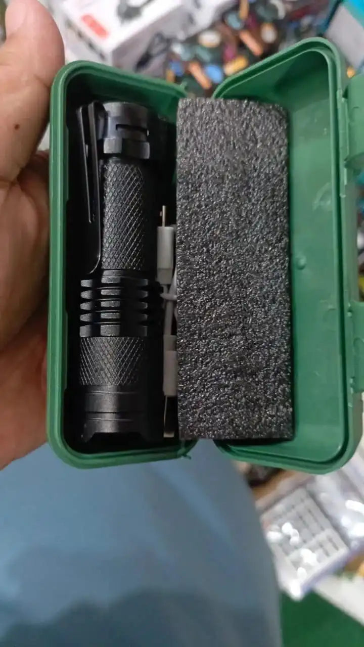 Portable USB Rechargeable Super Bright Mini Flashlight