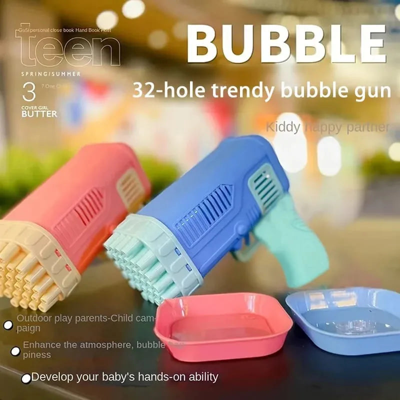 Bubble Gun Bazooka (32hole) (kids)