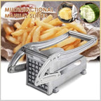 Stainless Steel French Fries Potato Cutter Slicer Potato Chips Making Machine
