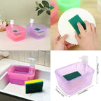 Imperial Liquid Soap And Sponge Dispenser (Big size🤩)