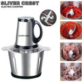 Meat Grinder Chopper 3L,Electric Stainless Steel Meat Chopper, High-quality Household Grinder Chopper Blender