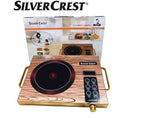 Silver Crest Electric Infrared Cooker for Frying and Cooking, Adjustable Heat and watts with Timer