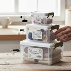 3 in 1 Aroni Household Stackable Storage Container with Vertical Locking