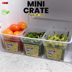 Maxware Household New Arrival Mini Crate 4pcs pack