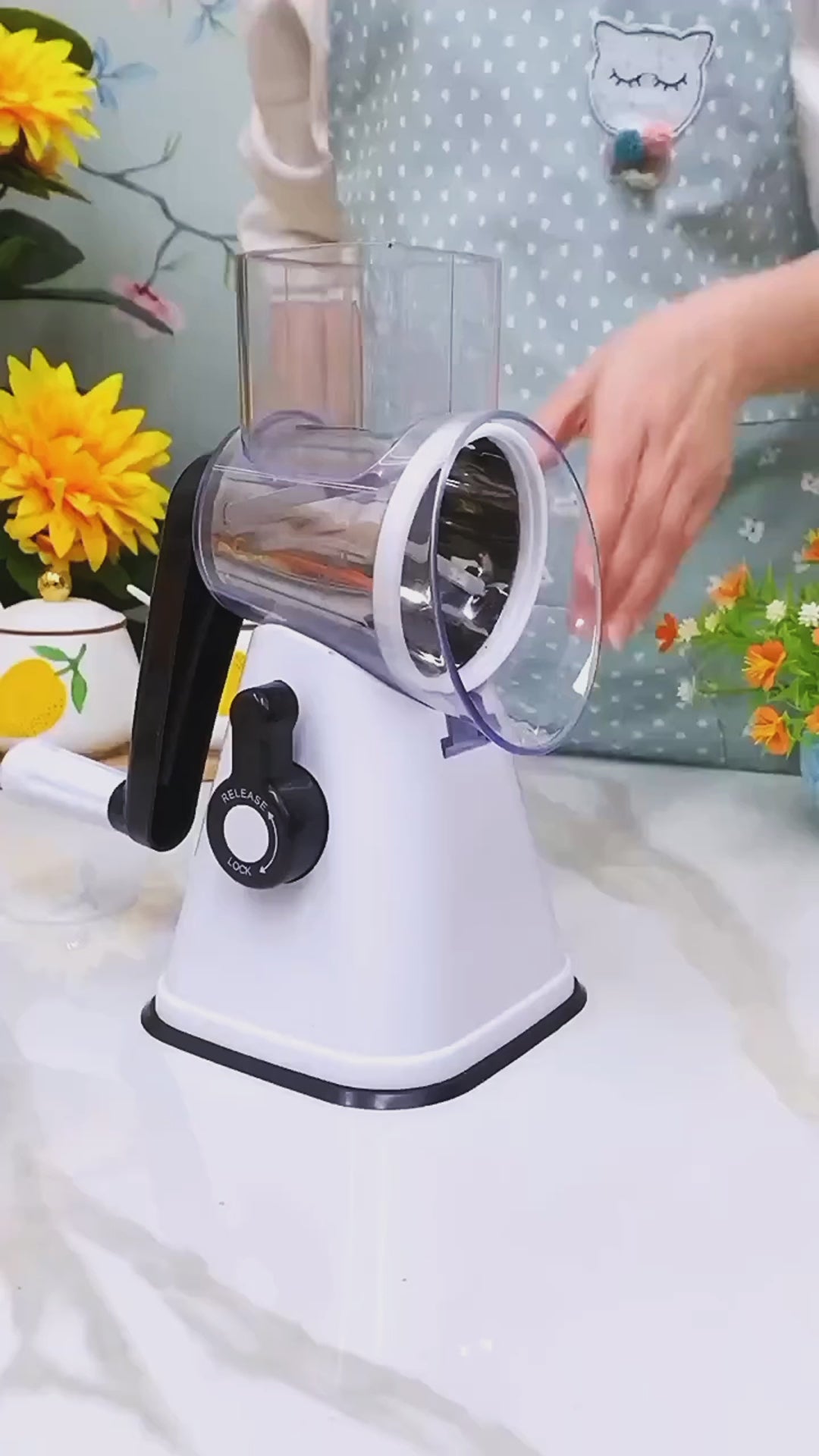 Multi-Function Hand Rotary Vegetable Cutter